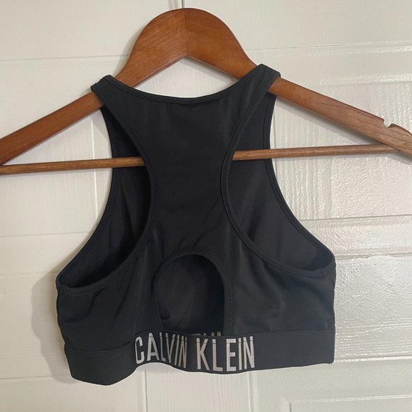 Calvin Klein Black Bralette Swim Top - Picture 4 of 4